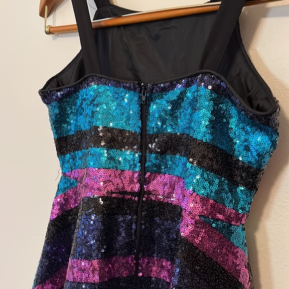 Rare Editions sequin dress size 12 - Picture 5 of 7